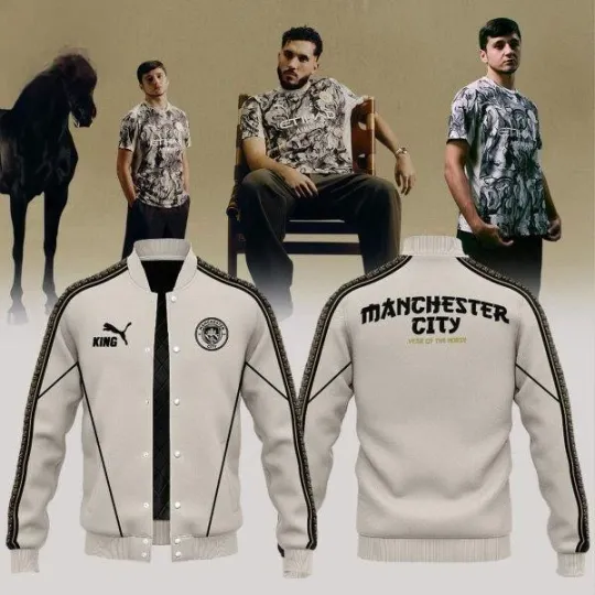 Discover Year of the Horse 2026 Baseball Jacket