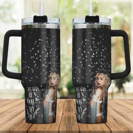 Discover 40 oz Tumbler with Handle - Sabrina Carpenter Fan Gift