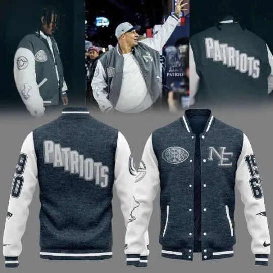 Discover Patriots 1960 Rivalries Baseball Jacket