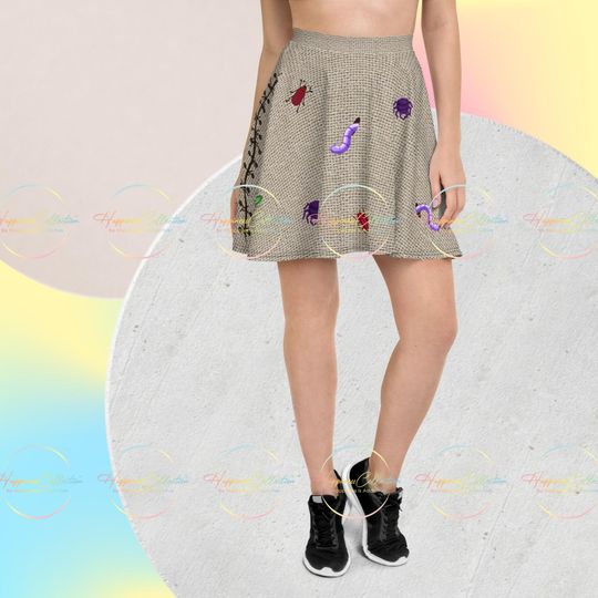 Get Down - With Oogie Boogie! Women Summer Skater Skirt
