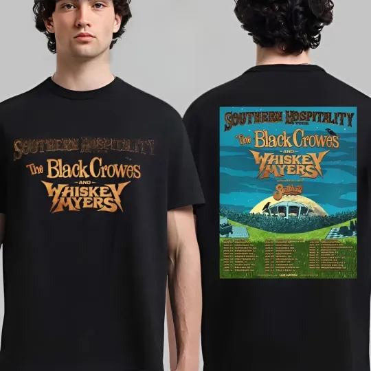Discover The Black Crowes Hospitality Tour 2026 North America T-shirt