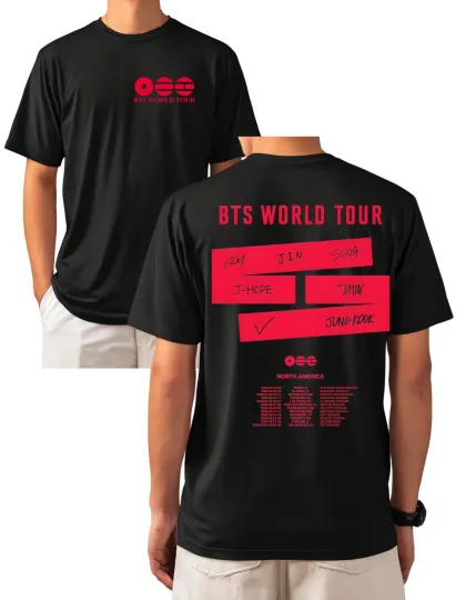 Discover BTS World Tour T-Shirt, Bangtan Comeback 2026 Shirt, Army Concert Outfit