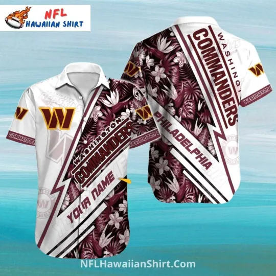 Discover Washington team Commander hawaiian shirt,Redskin, Beach Cruise