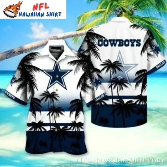 Discover Dallas team Cowboy hawaiian shirt,White Tropical, Beach