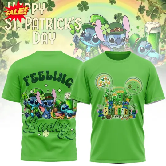Discover Buc-ee’s St. Patrick’s Day Lucky 3D T-Shirt