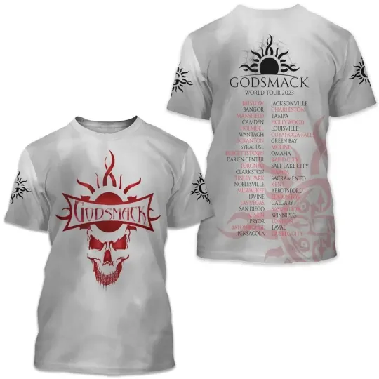 Godsmack Band Rock Band Music 3D T-Shirt Classic 3D T-shirt