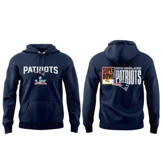 Discover Patriots 2025 Champions 3D Apparel Hoodie