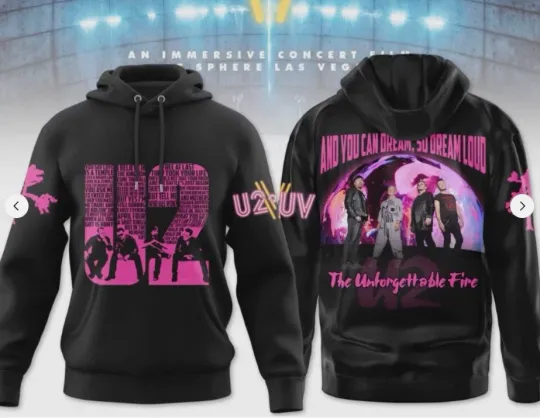 Discover U2 Band You Can Dream So Dream AOP Hoodie 3D Gift