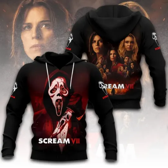 Discover Scream 2026 3D Apparel Hoodie