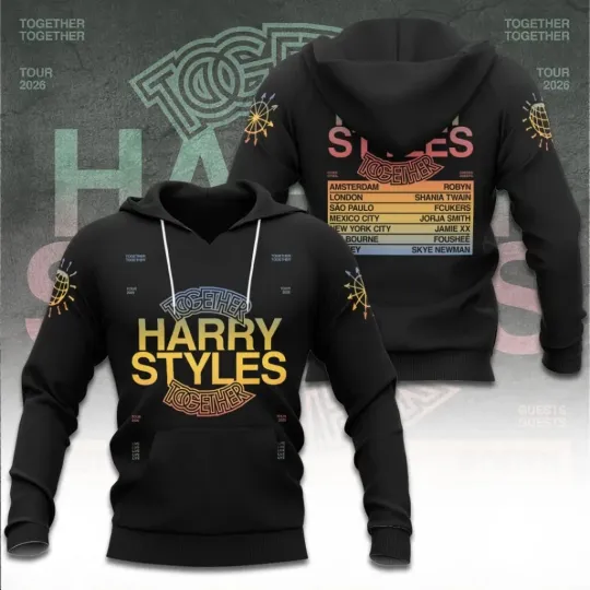 Discover Styles Tour 2026 3D Apparel Hoodie