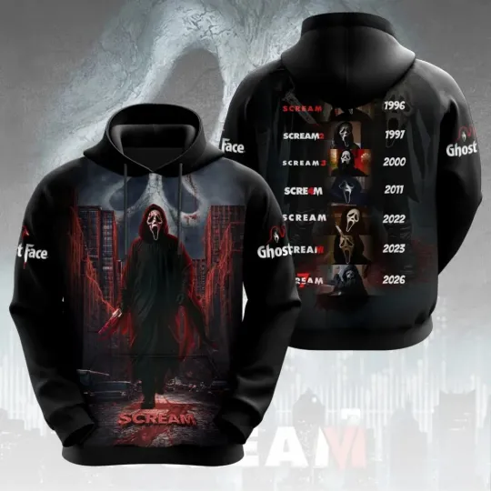 Discover Scream 3D Apparel  Hoodie