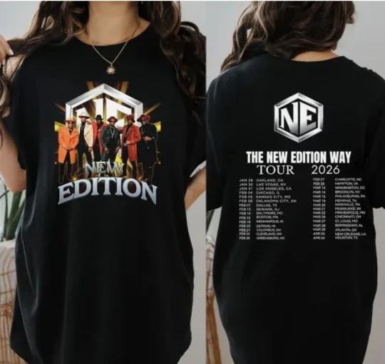 New Edition Way Tour 2026 Shirt, NE Tour Date 2026 T Shirt