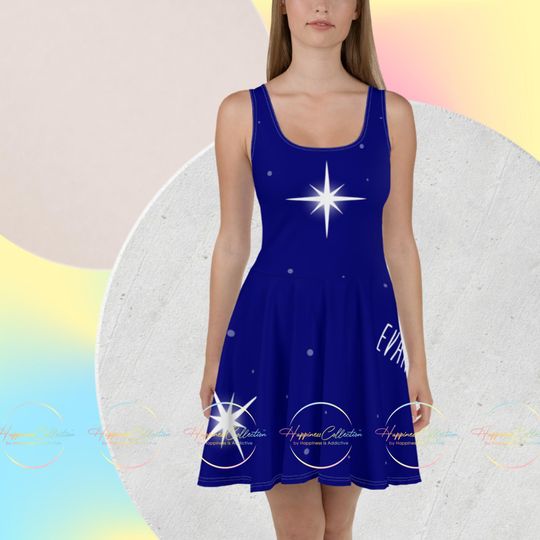 Discover Starry Night Soiree Evangeline Enchanted Elegance Skater Dress