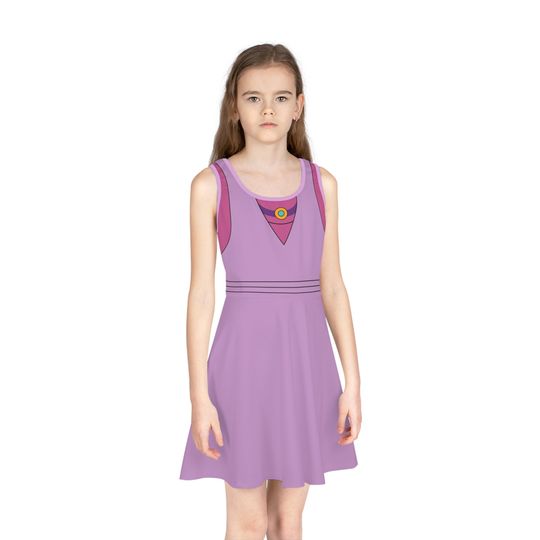 Discover Marian Skater Dress, Whimsical Elegance for Little Explorers