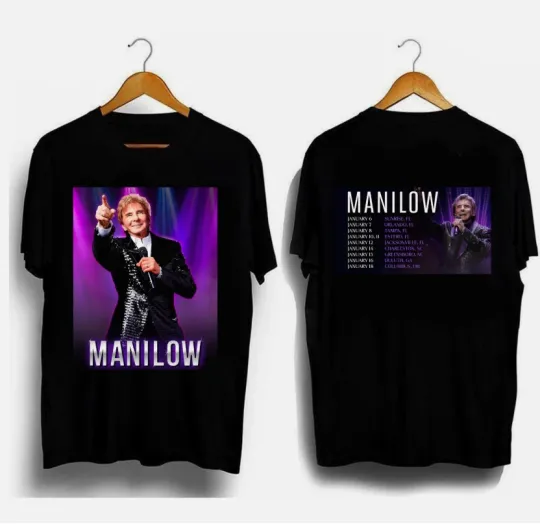 Discover 2 Sides Manilows January 2026 US Tour Shirt