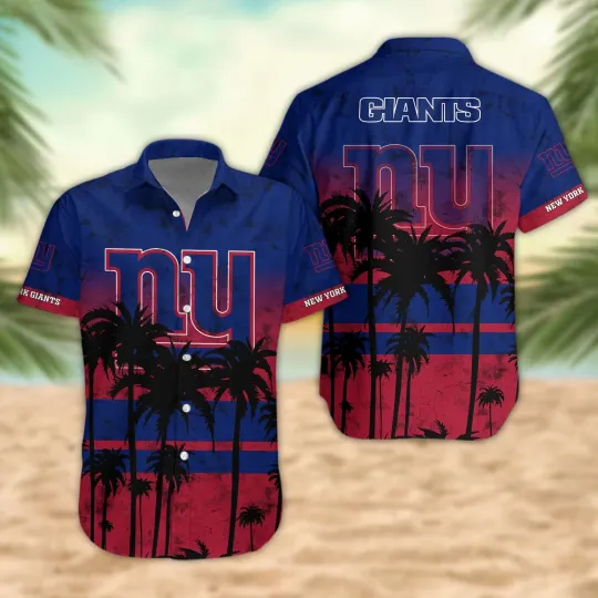 Discover New York Football Team Giantss Trending Summer Hawaiian Shirt