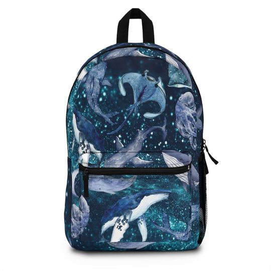 Discover Ocean Backpack, Vibrant School Bag for Students, Divers