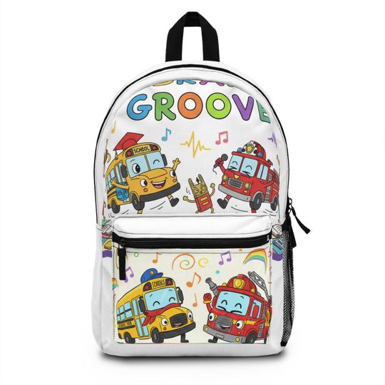 School Bus & Firetruck Backpack