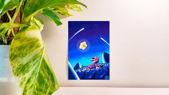 Discover Super Mario Galaxy | Art Print