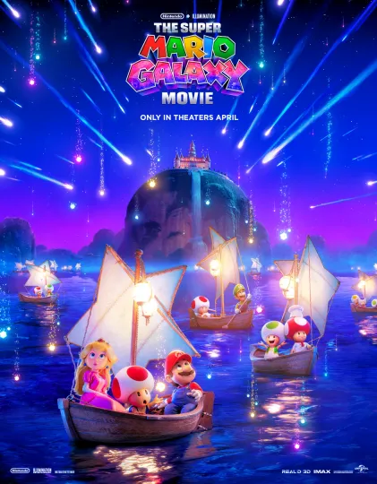 The Super Mario Galaxy Movie Collector's Movie Poster