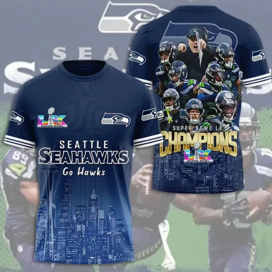 Discover Seattle Football Fan 3D Shirt