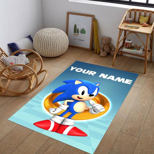 Discover Personalized Kids Room Rug with Cotton Game Mat for Nursery Decor