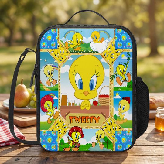 Discover Tweety Bird Lunch Box Bag, Tweety Bird Lunch Bag, Tweety Bird Quality Keep Warm/Cold Lunch Bag