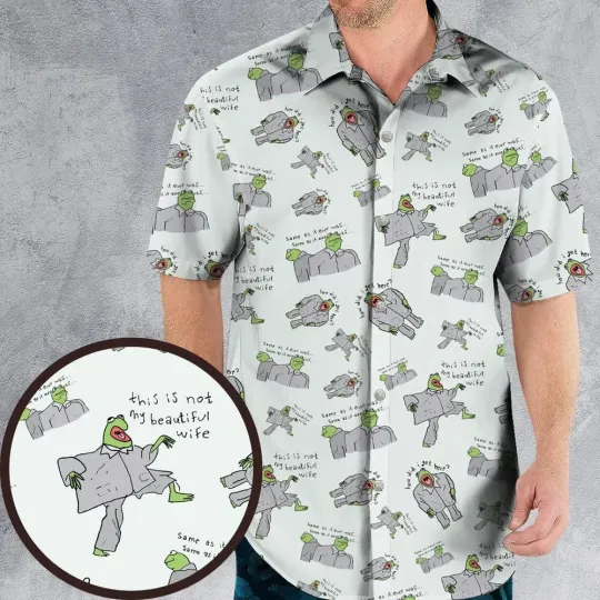 Discover Frog Got No Clue Where He Is Hawaiian Shirt, Unisex Adults