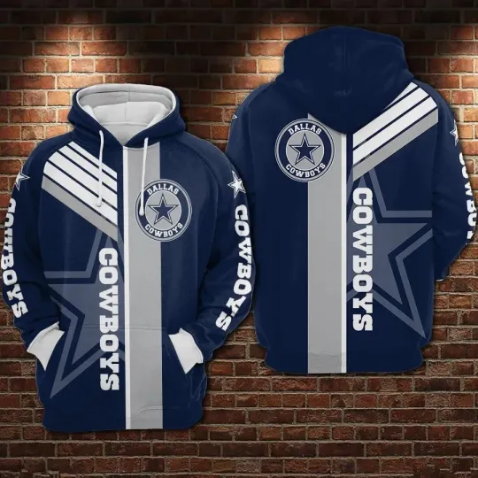 Dallas Football Team Cowboyss Hoodie Lightweight Unisex Adult S-5XL