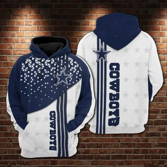 Discover Dallas Football Team Cowboyss Hoodie Lightweight Unisex Adult S-5XL