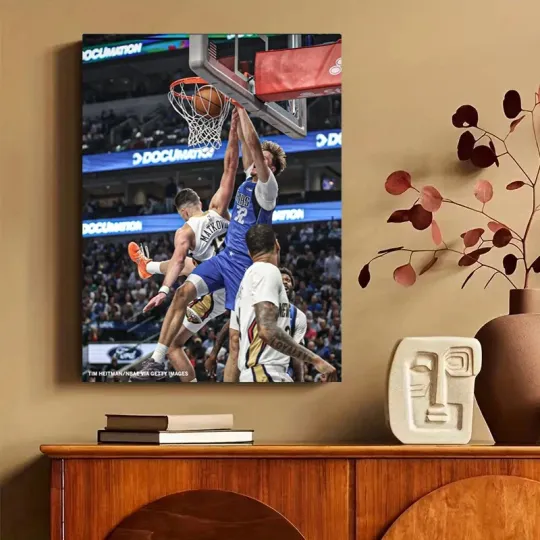 Discover Cooper Flagg Dunk Poster Vertical Premium Matte