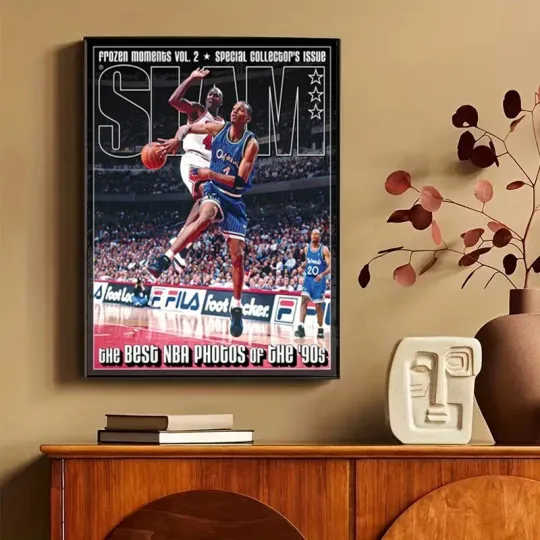 Discover Penny Hardaway NBA Poster - 90s Vertical Home & Living Poster