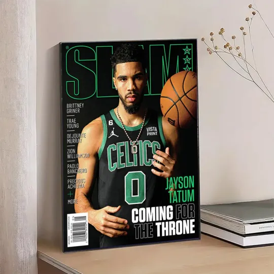 Jayson Tatum Boston Celtics NBA Vertical Poster
