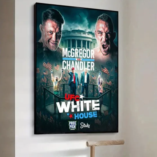 Discover UFC White House Conor McGregor Poster