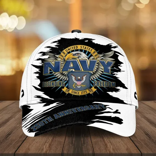 Discover US Navy 250th Anniversary Classic Cap