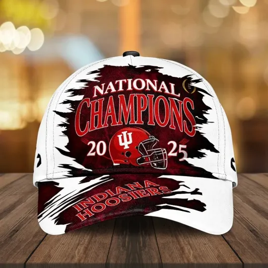 Discover Hoosiers Football 2025 National Champions Classic Cap