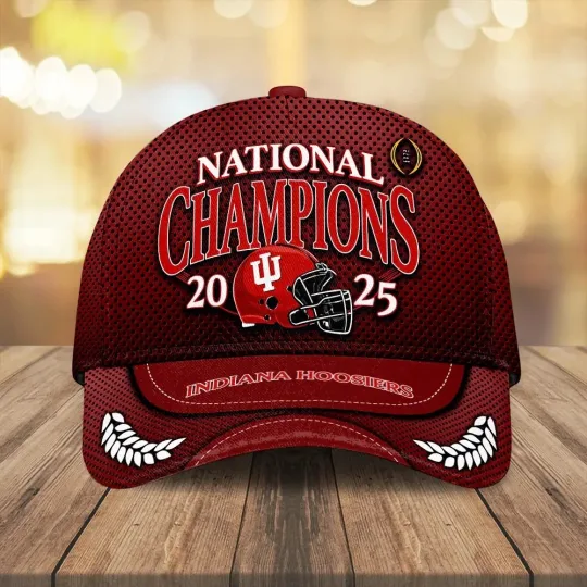 Discover Hoosiers Football 2025 National Champions Classic Cap