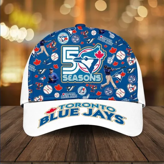 Discover Blue Jays 50th Anniversary Classic Cap
