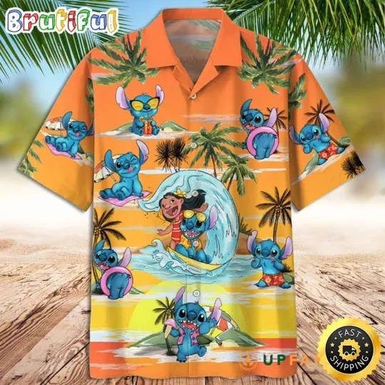 Discover Hawaiian Shirt Lilo And Stitch Aloha Disney Summer Best Hawaiian Shirts