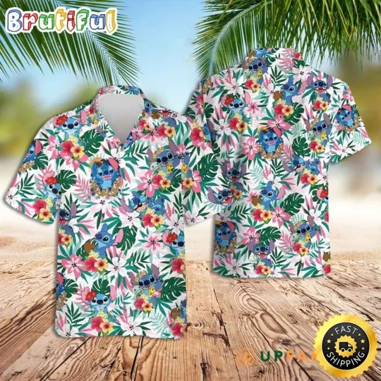 Discover Hawaiian Shirt Funny Stitch Disney Lilo And Stitch Best Hawaiian Shirts