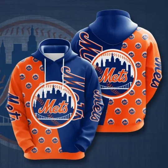 Discover New York Team Metss 3D Hoodie, Unisex Adults S-5XL