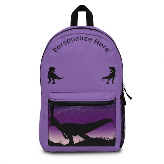 Discover Personalized Dinosaur Backpack, Kids School Bag, Travel Rucksack