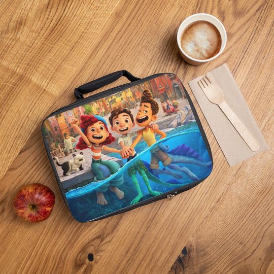 Discover Luca Lunch Bag, Lunch Bag for Kids, Perfect for School, Picnics, and Birthdays