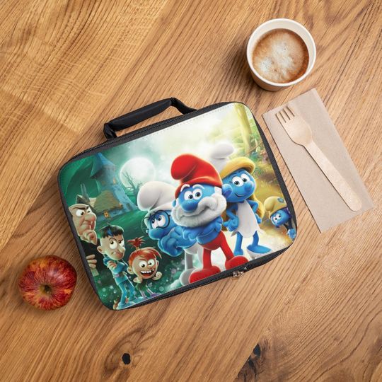 Discover Smuurfs Lunch Bag, Lunch Bag for Kids, Perfect for School, Picnics, and Birthdays