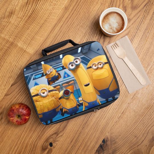 Discover Minions Lunch Bag, Lunch Bag for Kids, Perfect for School, Picnics, and Birthdays