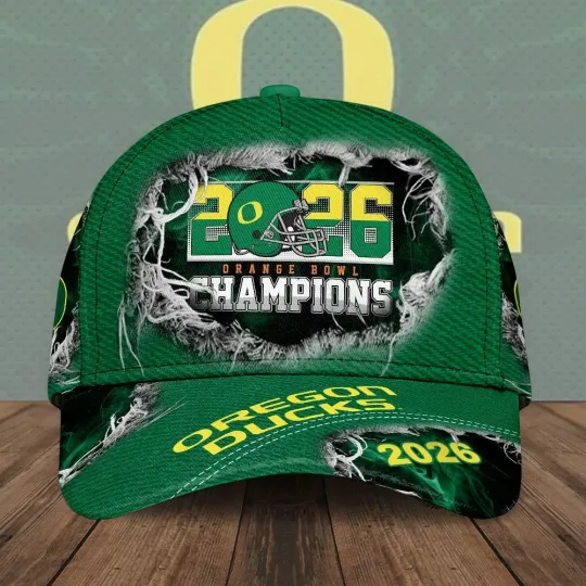 Oregon Football 2026 Orange Bowl Champions Classic Cap