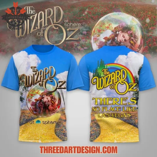 The Wizard of Oz Sphere 3D T-Shirt