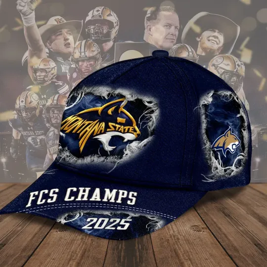 Discover Monata Bobcats Football classic cap