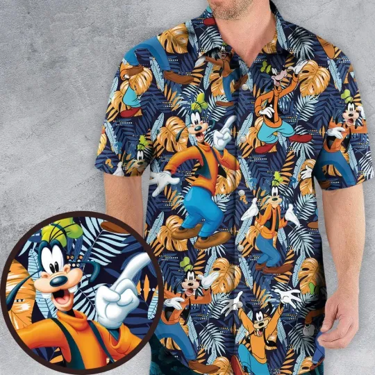Discover Goofy Aloha Hawaiian Shirt, Unisex Adults, Full Size S-5XL