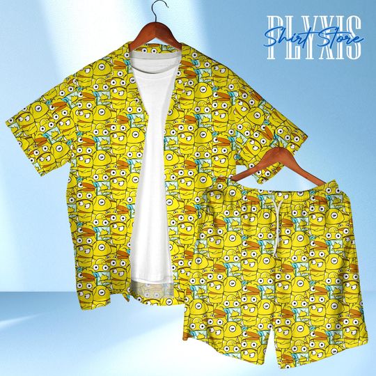 Discover REPO Chaos Hawaiian Shirt Aloha Shirt,  Meme Gamer Vibes Gamer Style Video Game Fan